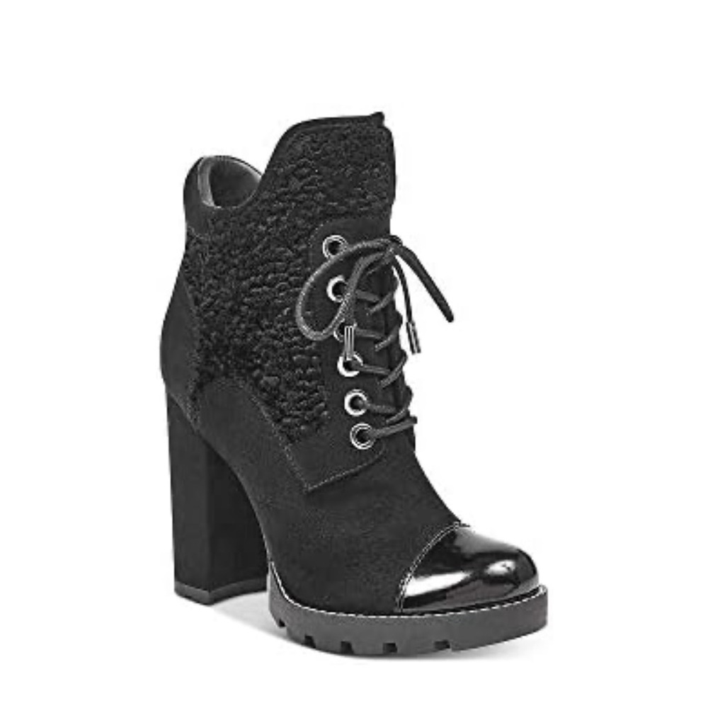 ✨🆕✨GUESS Womens Roxey 3 Cap Toe Ankle Fashion Boots, Black, Size 9.5